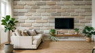 Design A0420 — Papier peint Brique Blanche — Novomur