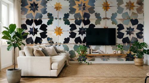 Design A0491 — Papier peint Ethnique Tribal Africain — Novomur