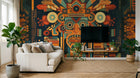 Design A0713 — Papier peint Ethnique Tribal Africain — Novomur