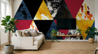 Design C0080 — Papier peint Géométrique Triangles et Losanges - Collection 2 — Novomur