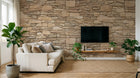 Design F0102 — Papier peint Texture Pierre et Béton — Novomur
