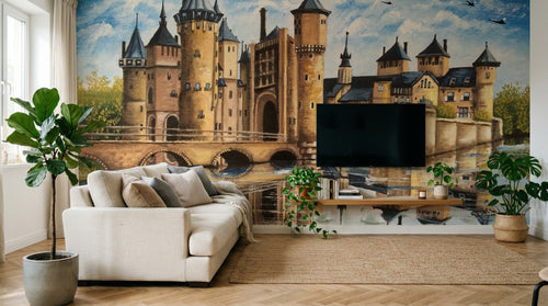 Design SK0369 — Papier peint Architecture et Villes — Novomur