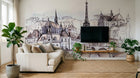 Design SK0763 — Papier peint Architecture et Villes — Novomur