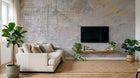 Design SK0860 — Papier peint Marbre Blanc Classique - Collection 1 — Novomur