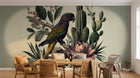 Design A0011 — Papier peint Paysage Désert et Cactus — Novomur