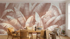 Design A0033 — Papier peint Palmier Tropical Vert - Collection 2 — Novomur