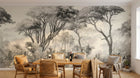 Design A0056 — Papier peint Safari Savane Aquarelle - Collection 2 — Novomur