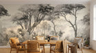 Design A0056 — Papier peint Safari Savane Aquarelle - Collection 2 — Novomur