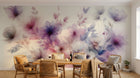 Design A0121 — Papier peint Floral Pivoines et Roses - Collection 1 — Novomur