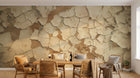Design A0131 — Papier peint Paysage Désert et Cactus — Novomur