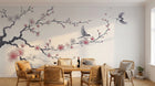 Design A0214 — Papier peint Cerisier Rose — Novomur