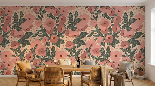 Design A0241 — Papier peint Liberty Floral Ditsy - Collection 1 — motif grand — Novomur