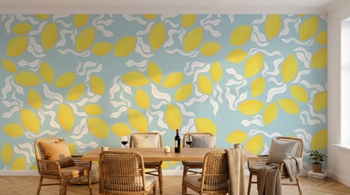 Design A0321 — Papier peint Fruits Agrumes - Collection 1 — Novomur
