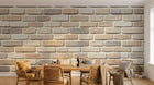 Design A0420 — Papier peint Brique Blanche — Novomur