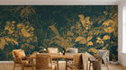 Design A0453 — Papier peint Jungle Tropicale Dense Aquarelle — Novomur