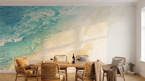 Design A0475 — Papier peint Paysage Plage et Mer — Novomur