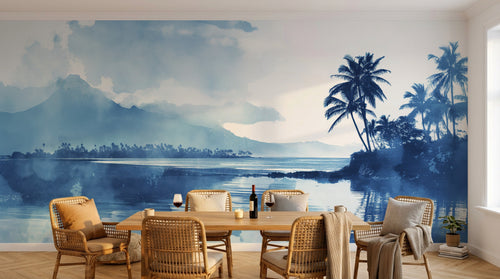 Design A0532 — Papier peint Paysage Plage et Mer — Novomur
