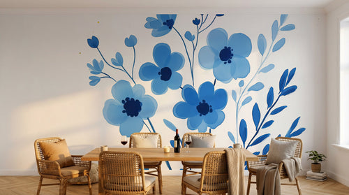 Design A0624 — Papier peint Floral Pivoines et Roses - Collection 1 — Novomur