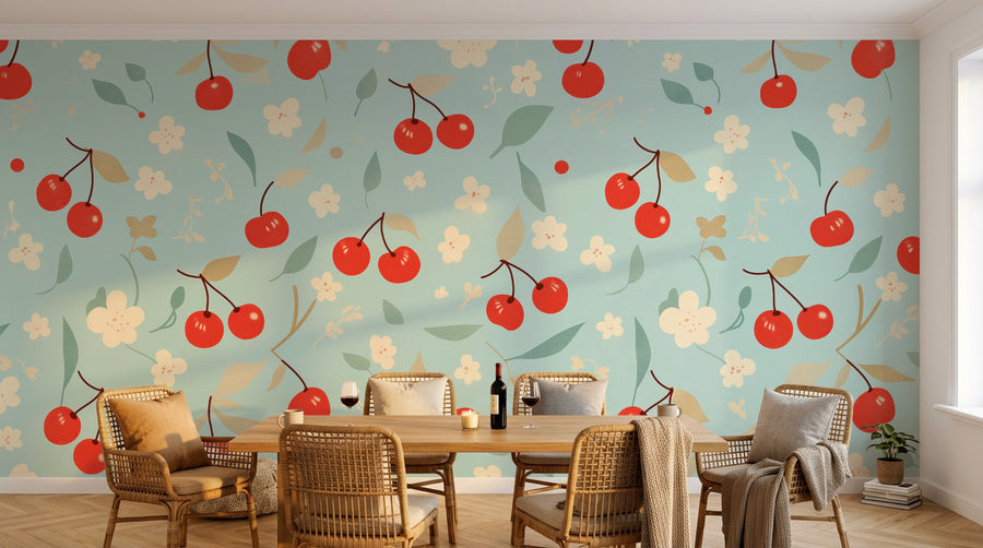Design A0660 — Papier peint Fruits Agrumes - Collection 1 — Novomur