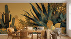 Design A0685 — Papier peint Paysage Désert et Cactus — Novomur