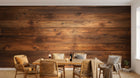 Design A0710 — Papier peint Bois Rustique Brun - Collection 1 — Novomur