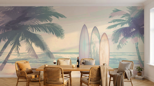 Design A0830 — Papier peint Paysage Plage et Mer — Novomur