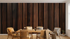 Design A0853 — Papier peint Bois Rustique Brun - Collection 2 — Novomur