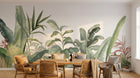 Design A0854 — Papier peint Palmier Tropical & Jungle Dense — Novomur
