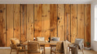 Design A0856 — Papier peint Bois Rustique Brun - Collection 2 — Novomur