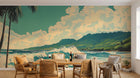 Design A0956 — Papier peint Paysage Plage et Mer — Novomur