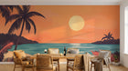 Design A0992 — Papier peint Paysage Plage et Mer — Novomur