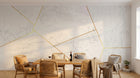 Design AS0504 — Papier peint Marbre Géométrique — Novomur