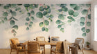 Design C0828 — Papier peint Eucalyptus Botanique Sauge — Novomur