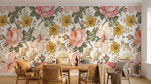 Design D0142 — Papier peint Liberty Floral Ditsy - Collection 2 — motif standard — Novomur