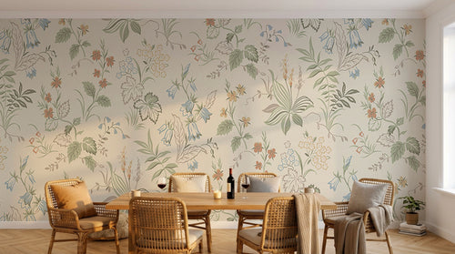 Design D0173 — Papier peint Liberty Floral Ditsy - Collection 1 — motif grand — Novomur