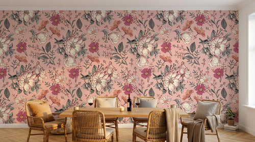 Design D0176 — Papier peint Liberty Floral Ditsy - Collection 1 — motif standard — Novomur