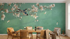 Design D0266 — Papier peint Cerisier Blanc et Prunier — Novomur