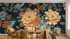 Design D0993 — Papier peint Floral Pivoines et Roses - Collection 2 — Novomur