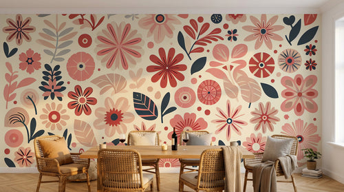 Design F0679 — Papier peint Liberty Floral Ditsy - Collection 2 — Novomur