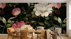 Design SD0015 — Papier peint Floral Pivoines et Roses - Collection 1 — Novomur