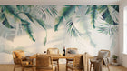 Design SD0116 — Papier peint Palmier Tropical Vert - Collection 1 — Novomur