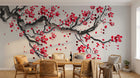 Design SD0171 — Papier peint Cerisier en Fleurs — Novomur
