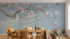 Design SD0466 — Papier peint Cerisier Rose — Novomur