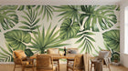 Design SD0468 — Papier peint Palmier Tropical Vert - Collection 4 — Novomur