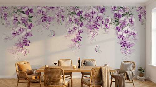 Design SK0398 — Papier peint Floral Petites Fleurs — Novomur