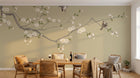 Design SK0756 — Papier peint Cerisier en Fleurs — Novomur