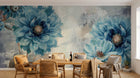 Design SK0909 — Papier peint Floral Pivoines et Roses - Collection 2 — Novomur