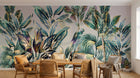 Design SL0344 — Papier peint Palmier Tropical & Jungle Dense — Novomur