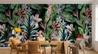 Design SL0377 — Papier peint Palmier Tropical & Jungle Dense — Novomur