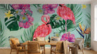 Design ZX0769 — Papier peint Palmier Tropical & Jungle Dense — Novomur